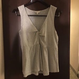 Lucky Brand Sleeveless Striped Top